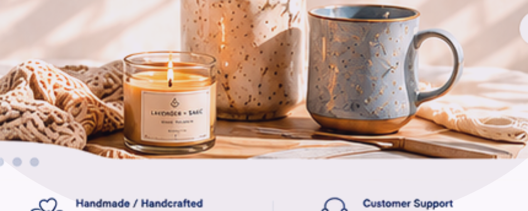 Cozy Crafts by Ooobah storefront banner
